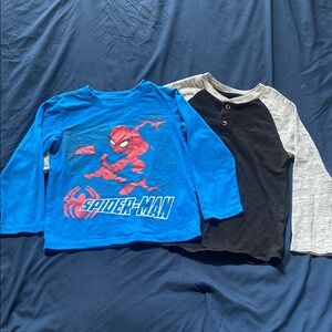 Spider-Man Blue Kids Shirt